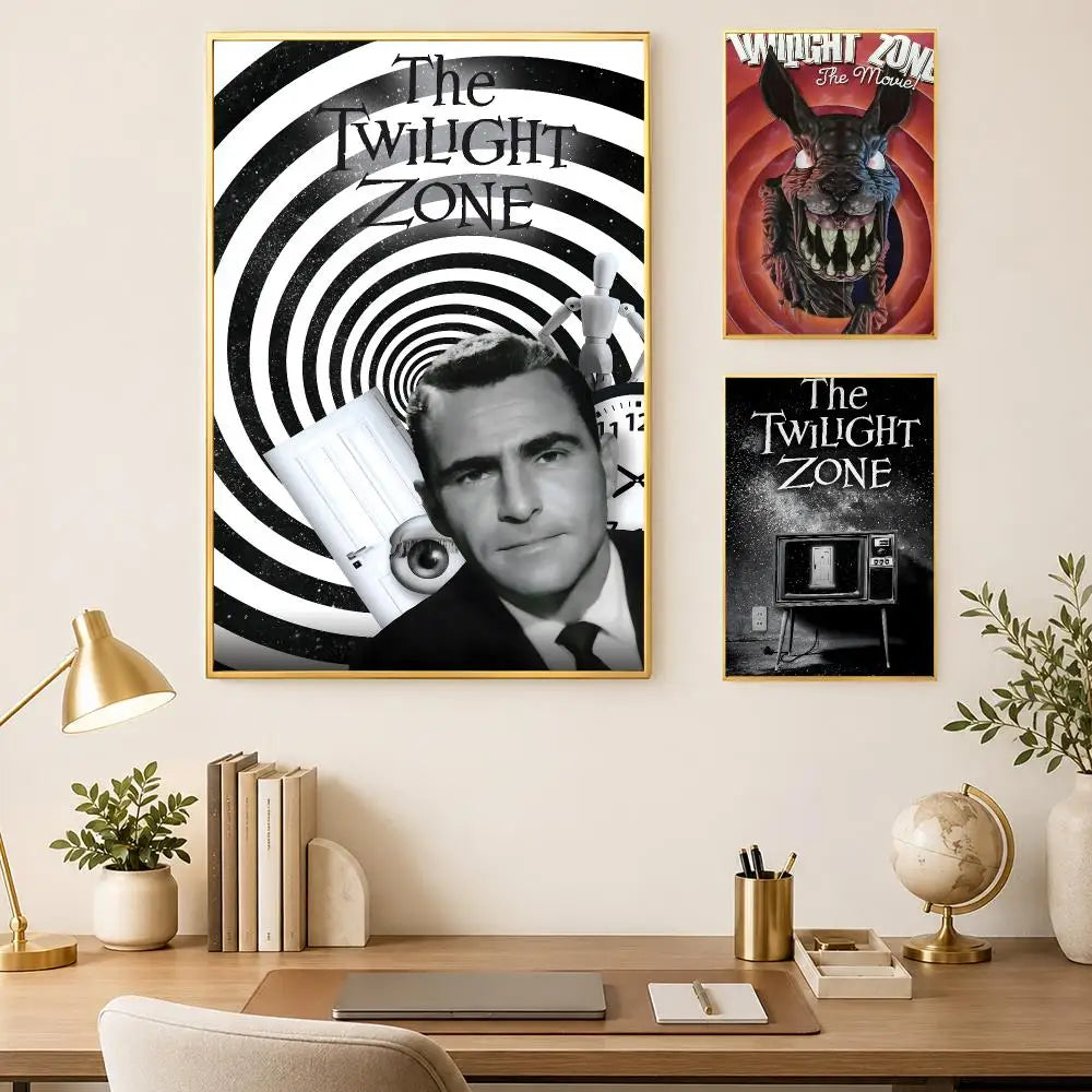 Twilight Zone Wall Art Poster – Self-Stick HD Waterproof Decor Wall Art Poster Axl