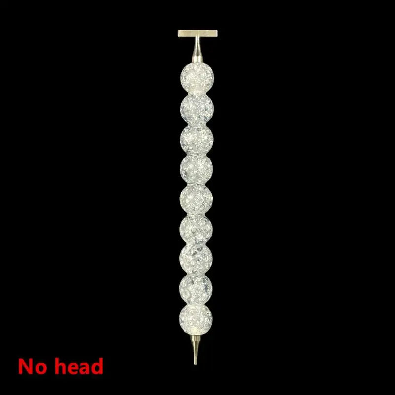 Slim Diamond Painting Pen – Stainless Steel Tip, Round & Square Drill Diamond Painting Pen Axl Silver
