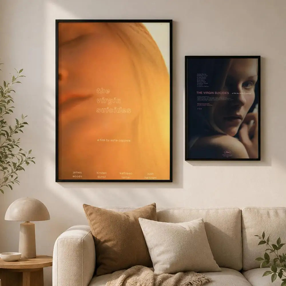 The Virgin Suicides Movie Poster – Peel & Stick PVC Wall Art Wall Art Poster Axl