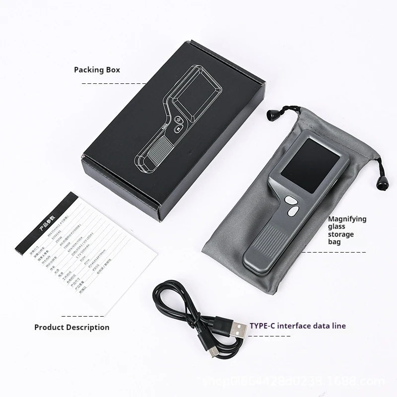 Handheld Digital Microscope – HD Electronic Magnifying Glass Digital Microscope Axl