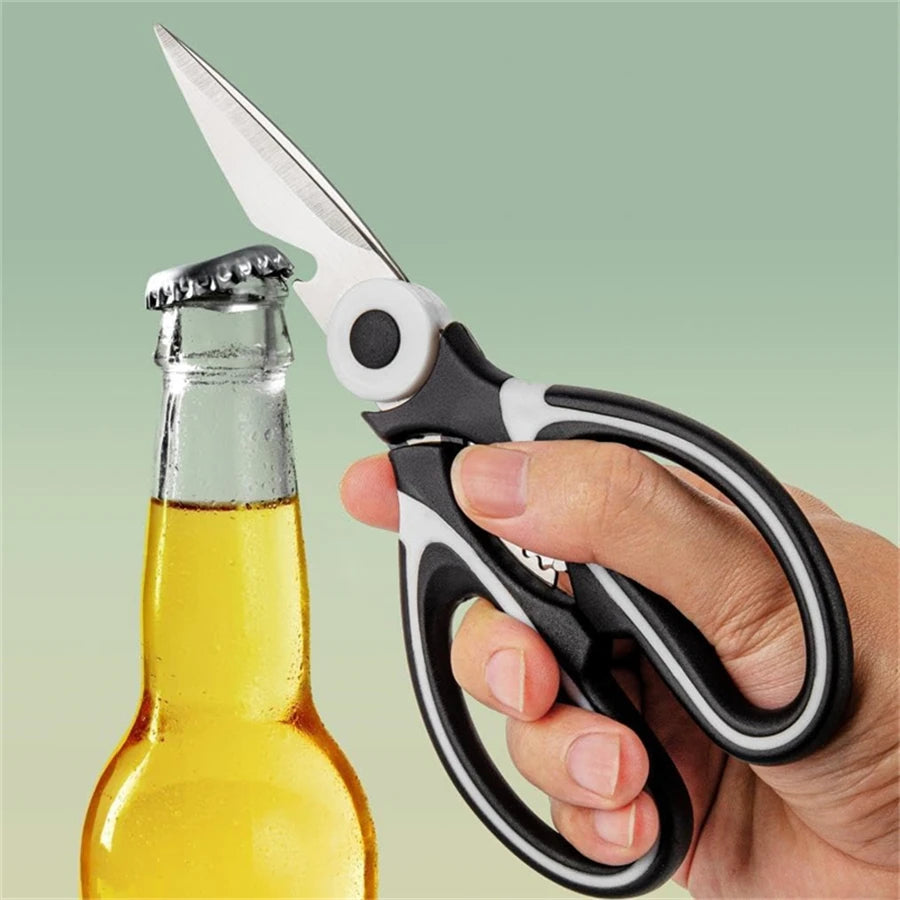 Multi-Functional Kitchen Scissors – Stainless Steel Cooking Shears Kitchen Shears Axl