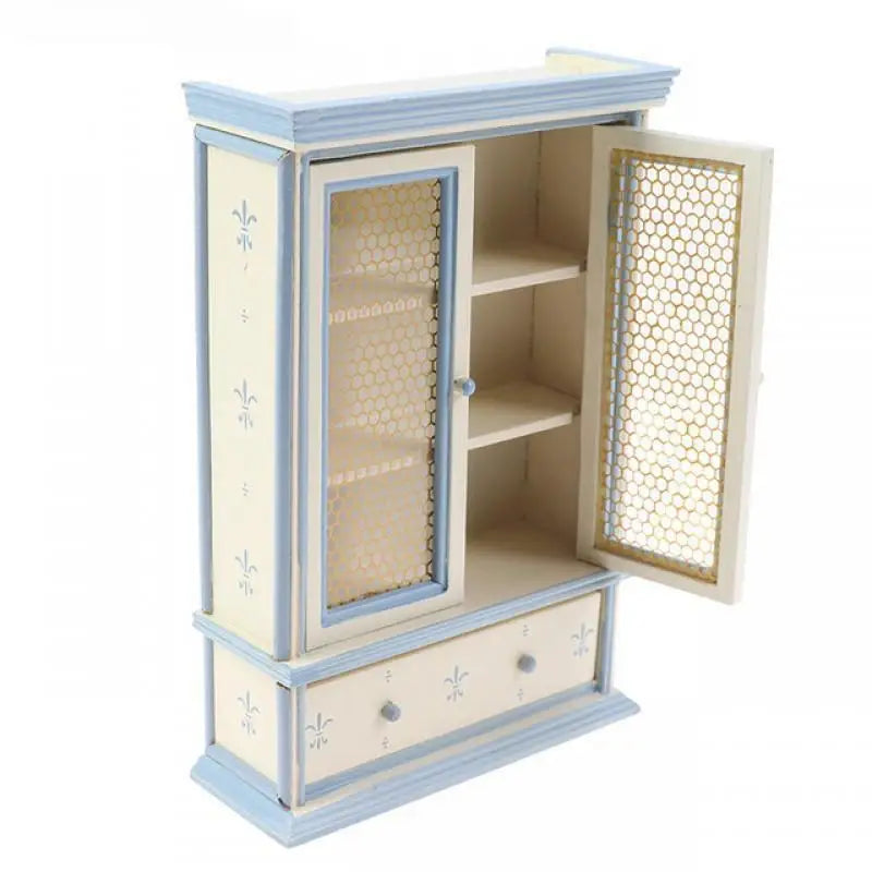 1:12 Dollhouse Miniature Kitchen Cupboard & Display Cabinet Dollhouse Miniature Furniture Axl
