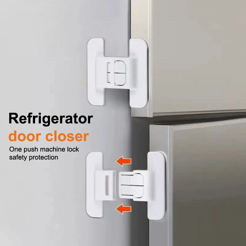 Fridge Door Safety Lock for Kids – Child Proof (2/5/10 Pcs) Child Safety Lock Axl