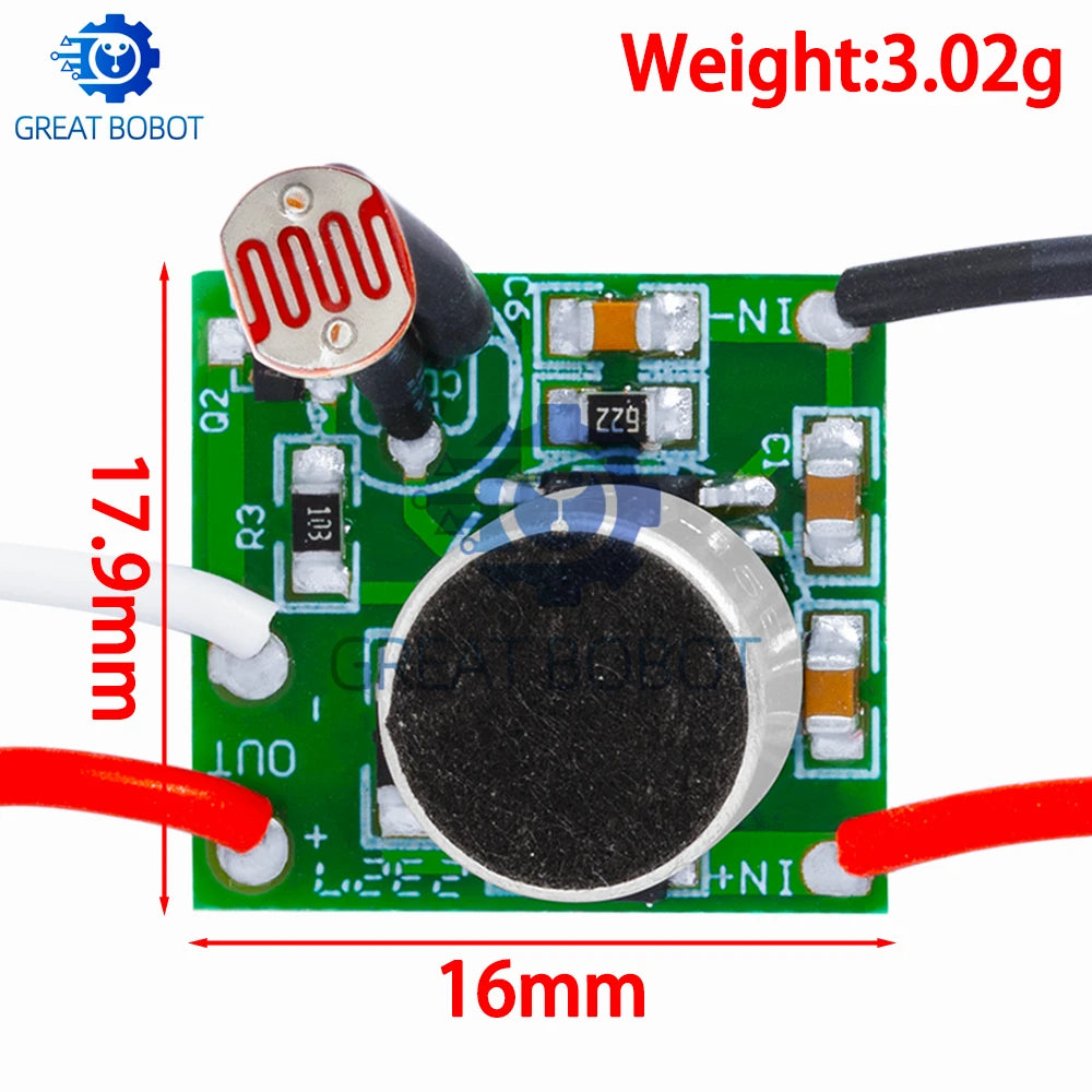 Sound & Light Control LED Driver Module DC 3V–30V DIY Switch Sensor Switch Module Axl