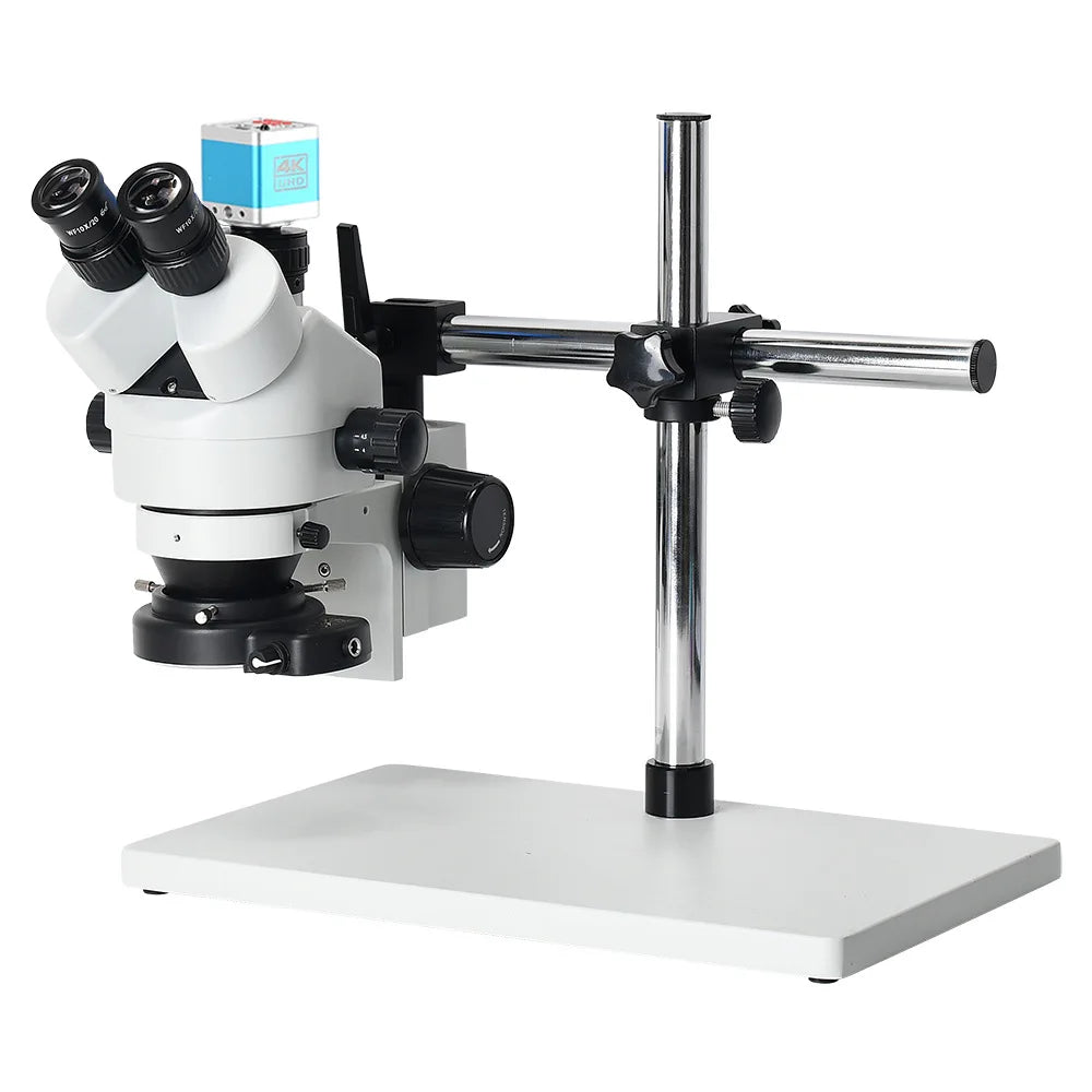 Dual Lens 7–45X Zoom Stereo Microscope | PCB & Electronics Stereo Zoom Microscope Axl