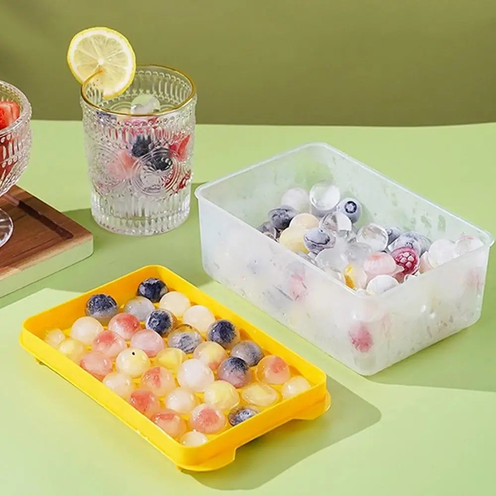 Large Capacity 3-Piece Ice Cube Tray Set – Easy Release Mold Ice Cube Tray Axl