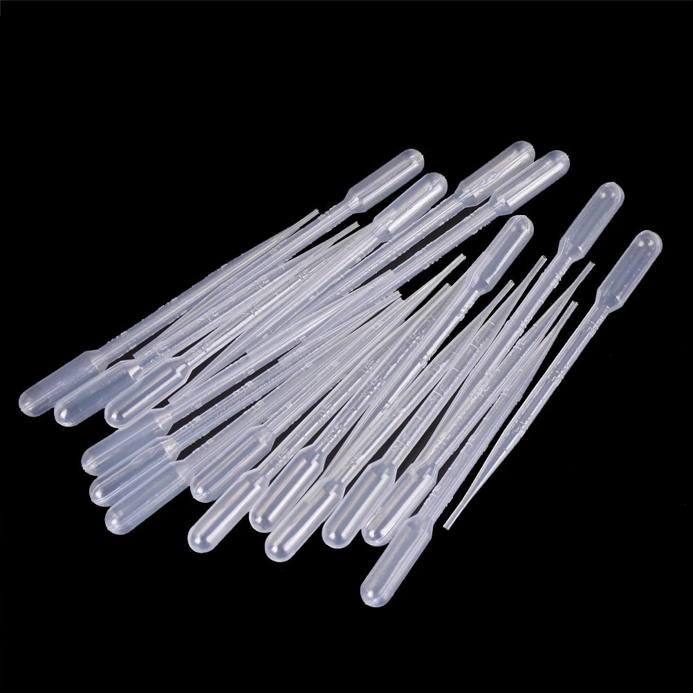 20-Pack 3ml Disposable Transfer Pipettes – Graduated Droppers Transfer Pipettes Axl