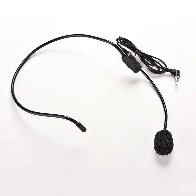 Wired Headset Microphone – Cardioid Dynamic Mic, 3.5mm Jack Headset Microphone Axl Style1