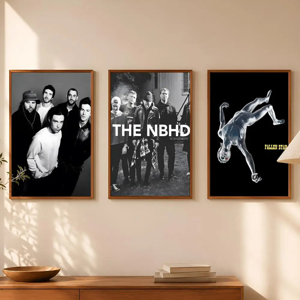 The Neighbourhood Poster – Self-Stick HD PVC Wall Art Decor Wall Art Poster Axl
