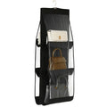 Double-Sided Hanging Wardrobe Bag Organizer | Multi-Layer Hanging Wardrobe Organizer Axl black