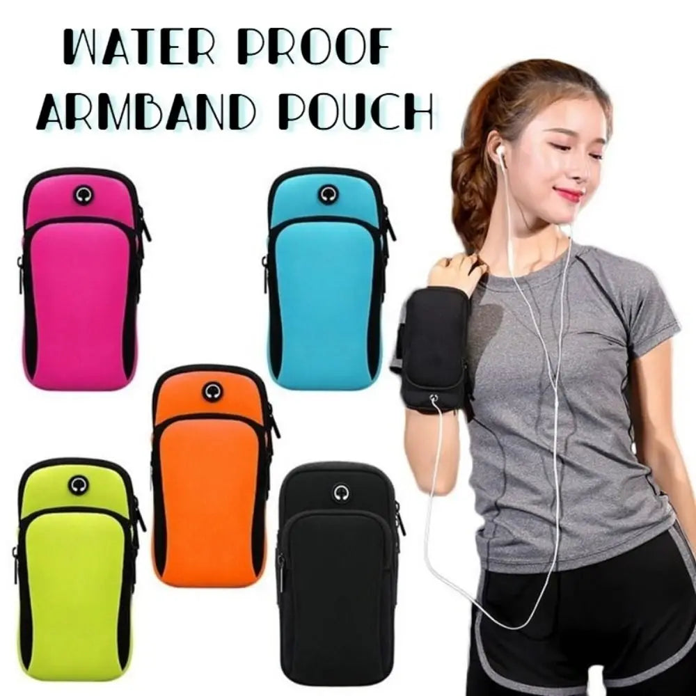 Neoprene Sports Armband Phone Case – Waterproof Universal Fit Sports Armband Case Axl