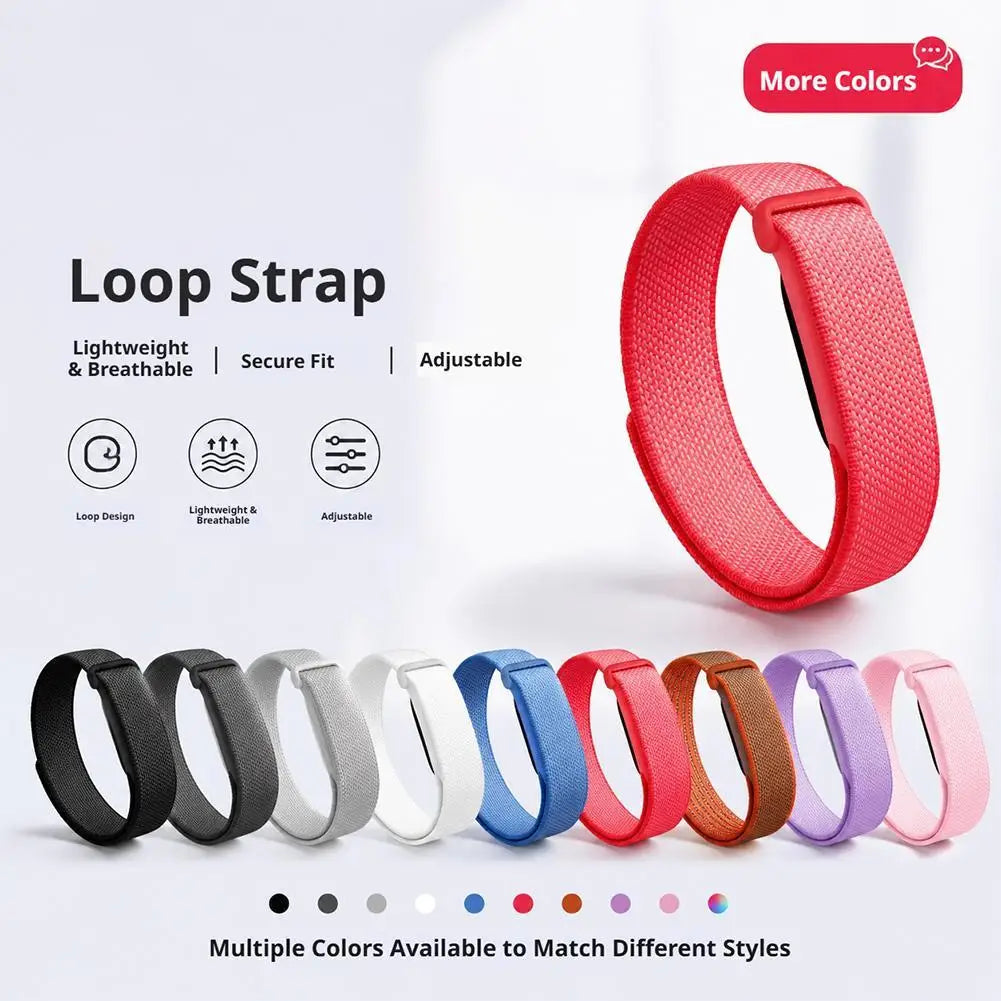 Nylon Braided Sport Strap for Google Fitbit Air | Breathable Watch Band Axl