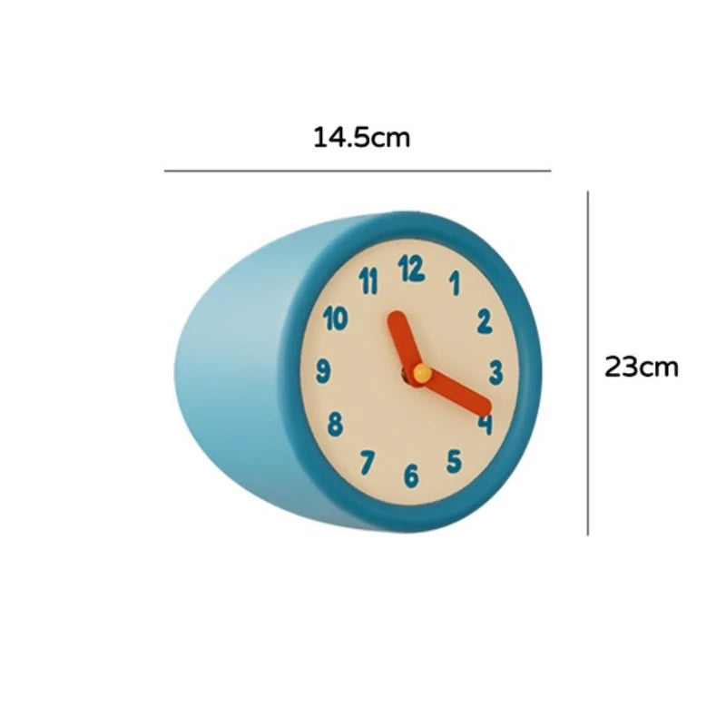 Nordic Silent Wall Clock – Modern Resin Corner Art Décor Wall Clock Axl Corner Wall Clock