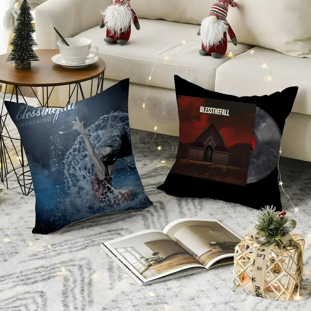 Blessthefall Linen Cushion Cover | Animal Print Pillowcase Cushion Cover Axl