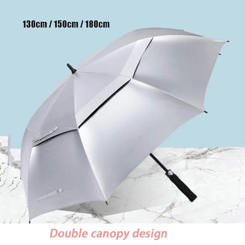 180CM Double-Layer Long Handle UV & Windproof Umbrella Long Handle Umbrella Axl