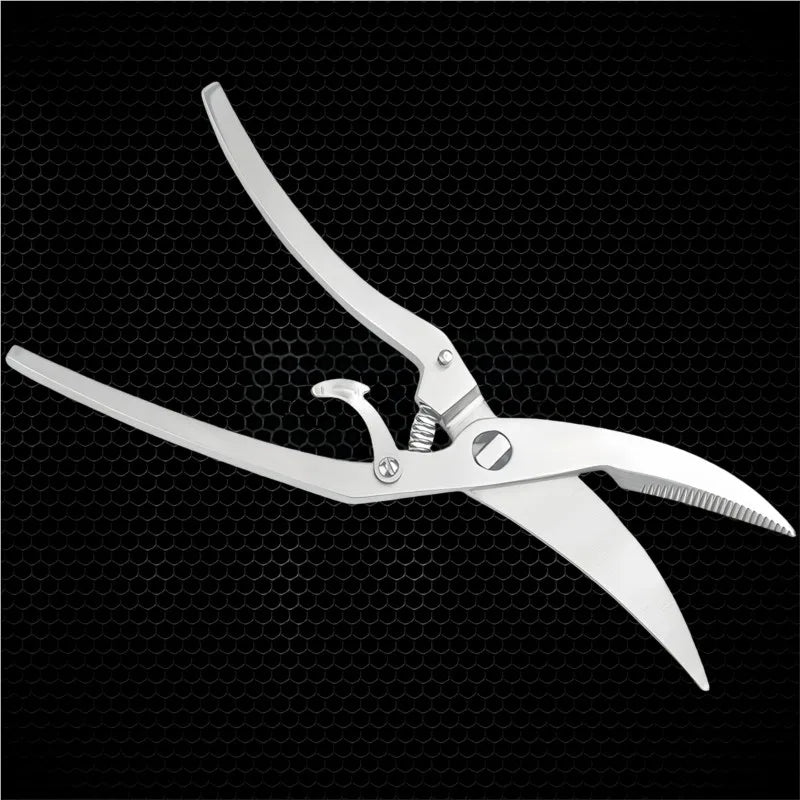 Heavy Duty Kitchen Scissors – Ultra Sharp Stainless Steel Shears Kitchen Scissors Axl