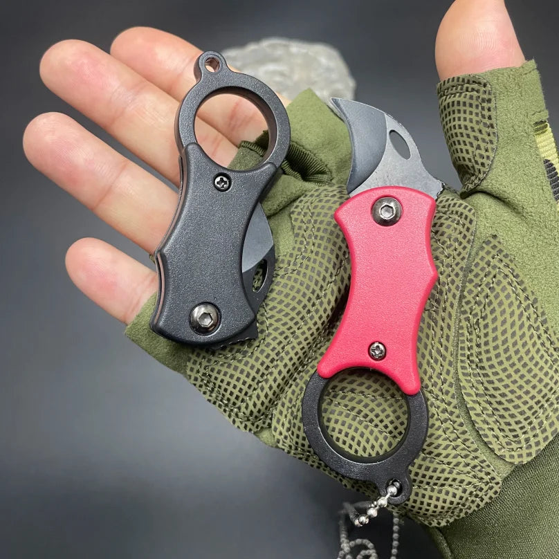 Mini Folding Pocket Knife – EDC Keychain Camping Tool Folding Pocket Knife Axl