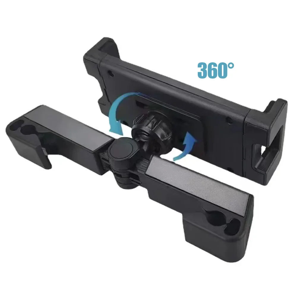 Telescopic Car Headrest Tablet & Phone Mount | 4–12.9 Inch Car Tablet Mount Axl