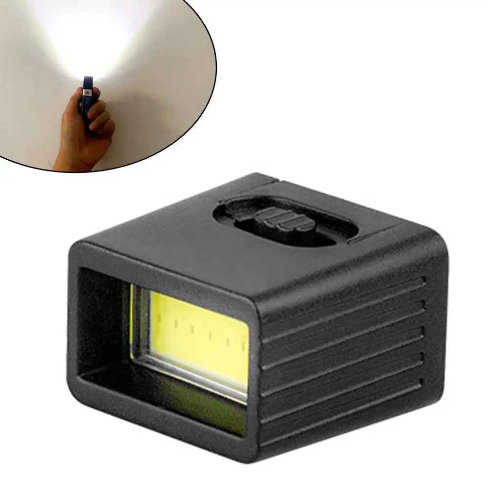 Mini COB LED Keychain Flashlight – 9V Pocket Work Light LED Keychain Flashlight Axl