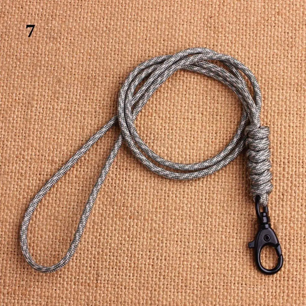 Paracord Keychain Lanyard – Triangle Buckle & Carabiner Clip Paracord Keychain Lanyard Axl 7