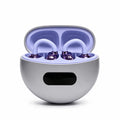 YU7 Sport Ear Clip Bluetooth Headphones with LED Display Wireless Earphones Axl B50-Silver purple