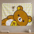 Rilakkuma Wall Hanging Flag Banner – Room & Party Decor Wall Flag Banner Axl White05 150x230cm