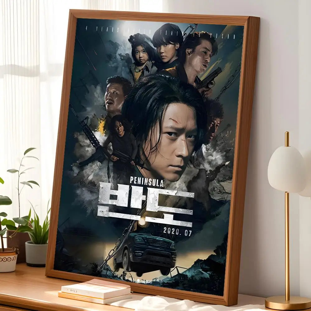 Train to Busan HD PVC Wall Poster – Self-Stick Waterproof Art Wall Art Poster Axl