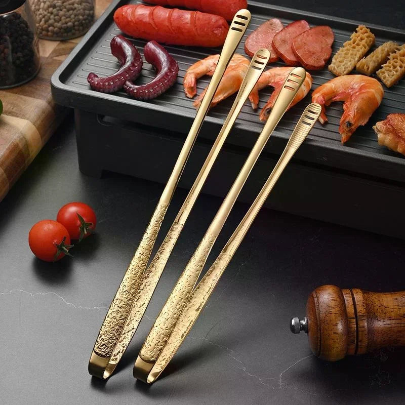 Stainless Steel BBQ & Kitchen Tongs – Reusable Cooking Tongs Kitchen Cooking Tongs Axl