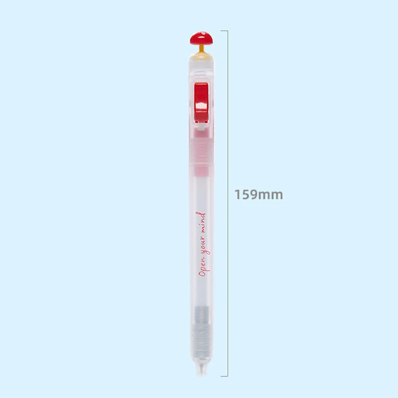 Mushroom Click Pen Set 1–3 Pcs | Fun Novelty Ballpoint Pens Novelty Ballpoint Pen Axl A06