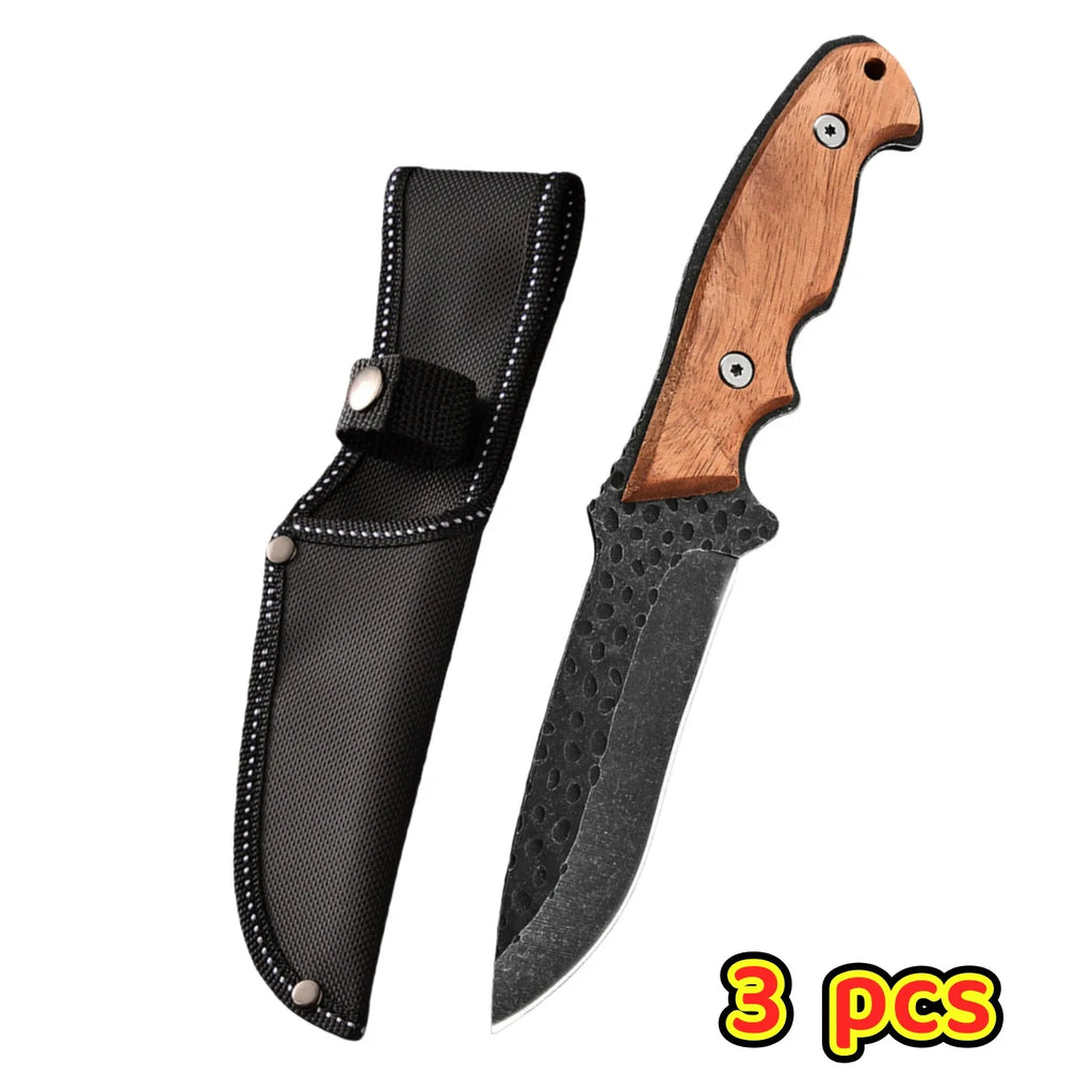 5-Inch Forged Boning Knife – Sharp Stainless Steel Chef Knife Boning Knife Axl 2P Knife with cover