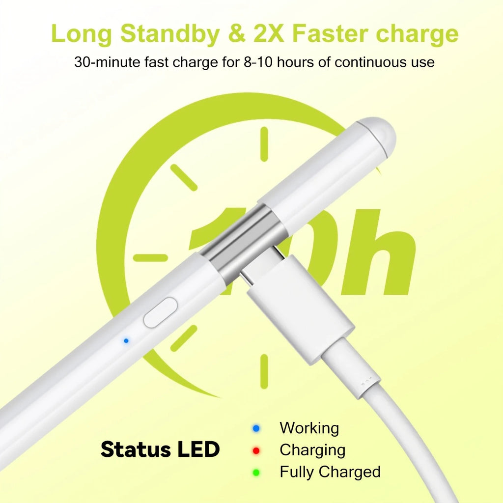 Magnetic Stylus Pen for iPad Pro Air Mini – Fast Charging Tablet Stylus Pen Axl
