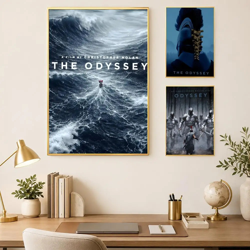 The Odyssey Self-Stick HD PVC Wall Art Poster | Waterproof Wall Art Poster Axl