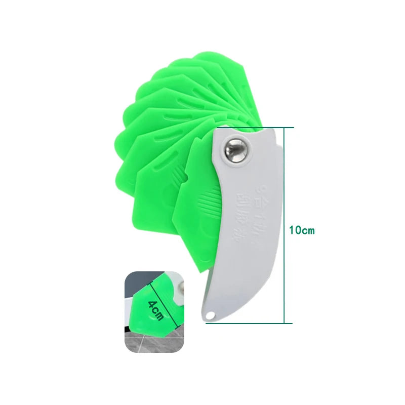 9-in-1 Plastic Caulking Tool – Sealant Spreader & Grout Spatula Caulking Spatula Tool Axl