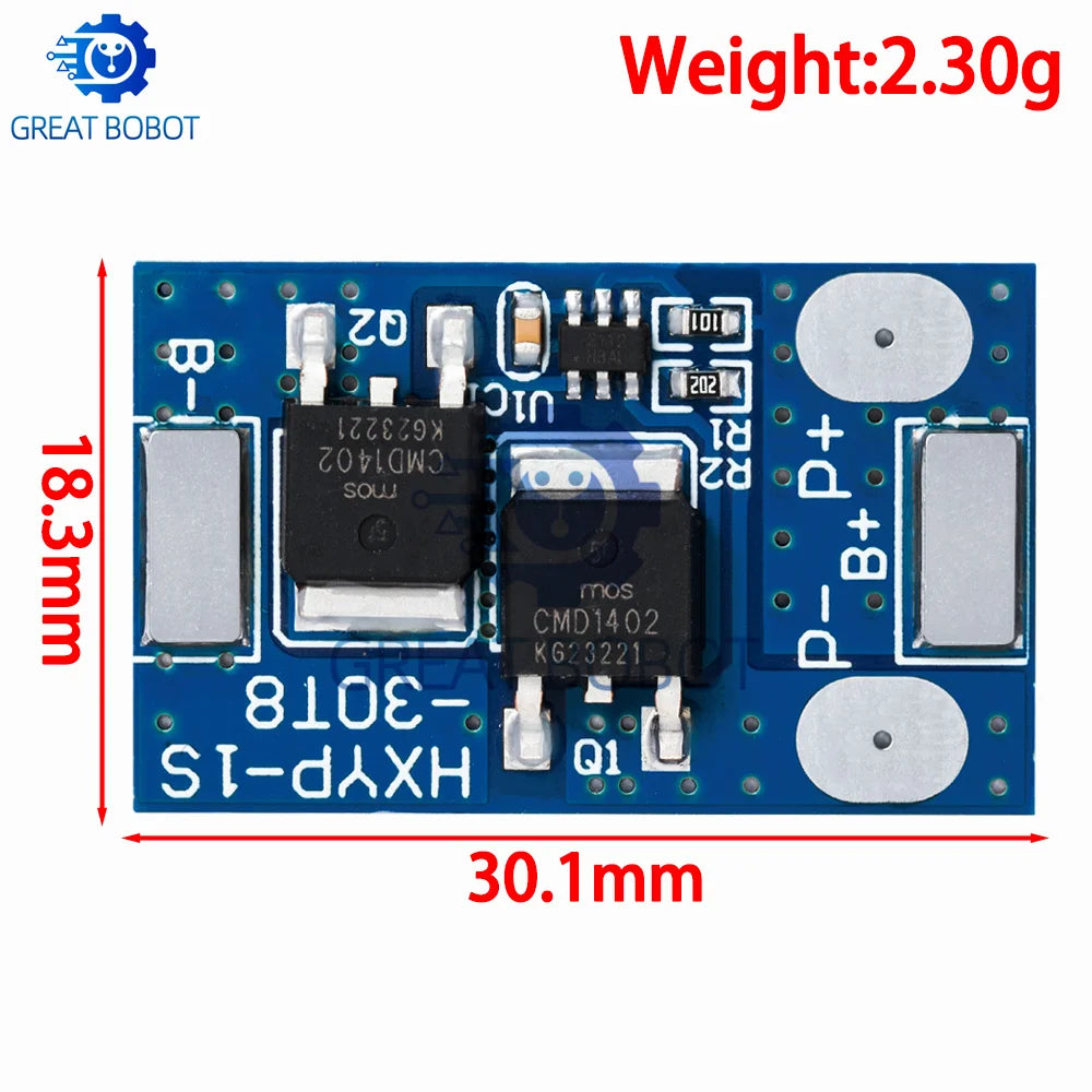 LiFePO4 BMS 1S 3.2V 7A Charging Board | Short Circuit Protection Battery Protection Board Axl