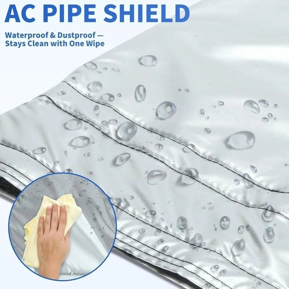 Portable AC Hose Insulation Cover | Adjustable Wrap AC Hose Cover Axl