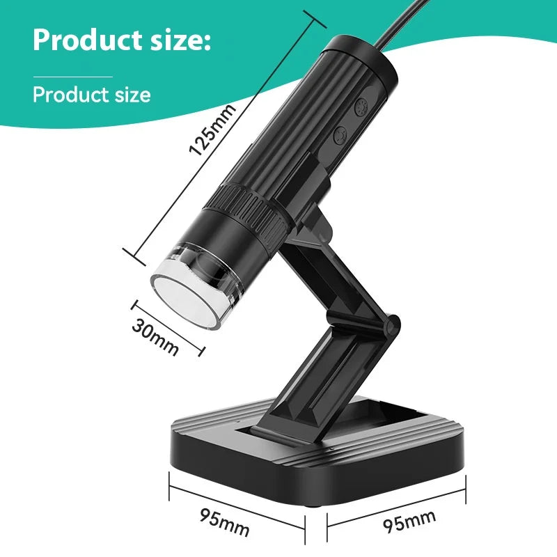 USB Digital Microscope 1000X – Hair & Beauty Magnifier Digital Microscope Axl