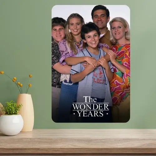 Wonder Years Classic TV Show Metal Poster Sign | Retro Decor Metal Wall Sign Axl aluminum sign aluminum 20x30cm