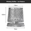 360° Rotating Whisky Glass – Crystal Tumbler Gift for Men Whisky Tumbler Axl D 300ML