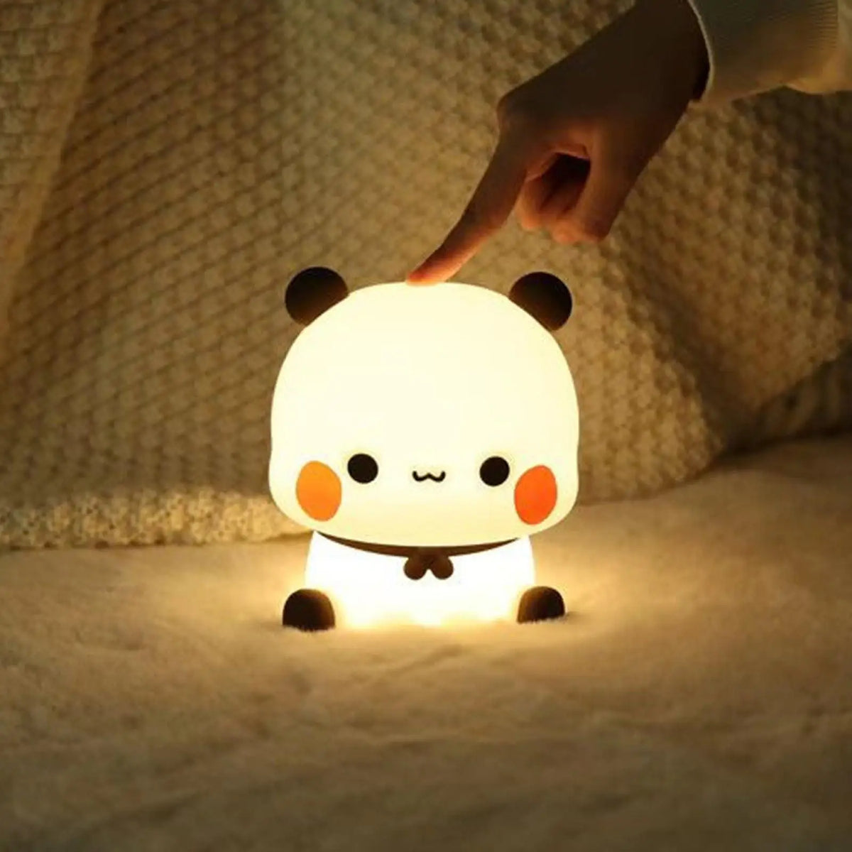 LED Silicone Animal Night Light – Nursery & Room Decor Lamp LED Night Light Axl As show