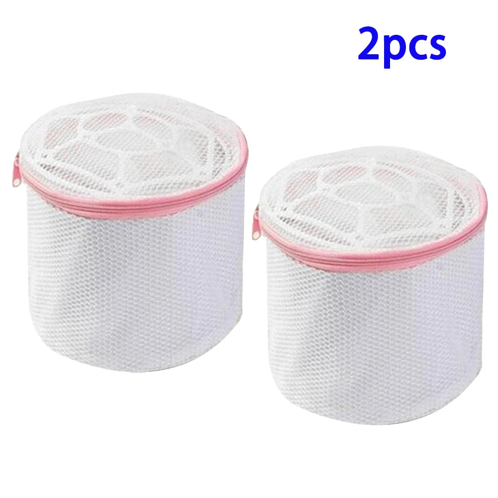 Zippered Mesh Laundry Bags for Bra & Lingerie – 1/2/3 Pack Mesh Laundry Bag Axl M 2pcs