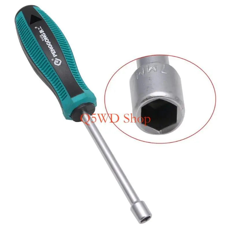 11mm Hex Nut Driver Socket Wrench – CR-V Steel Hand Tool Nut Driver Tool Axl