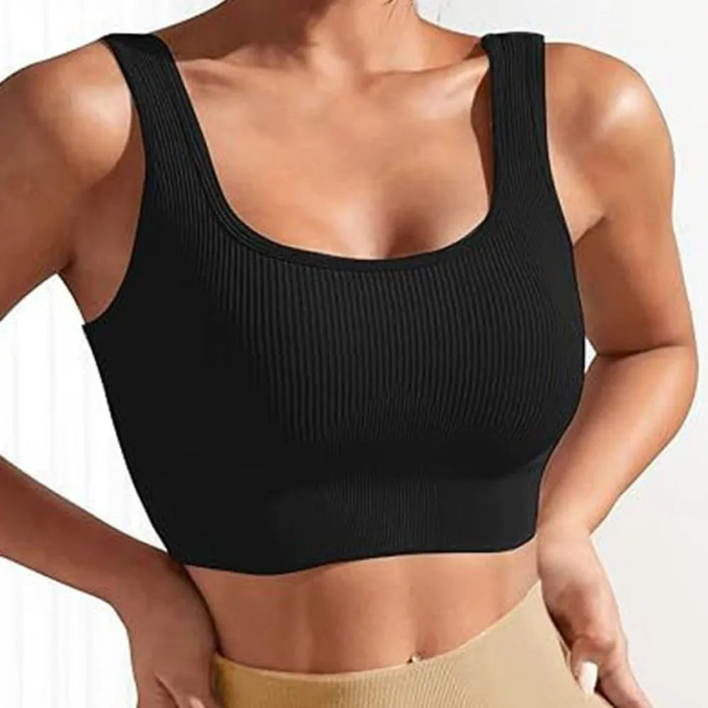 Seamless Sports Bra – Breathable Moisture-Wicking Yoga Bra Sports Bra Axl
