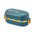 850ml Double-Layer Leak-Proof Bento Box | Microwavable Lunch Box Bento Lunch Box Axl blue