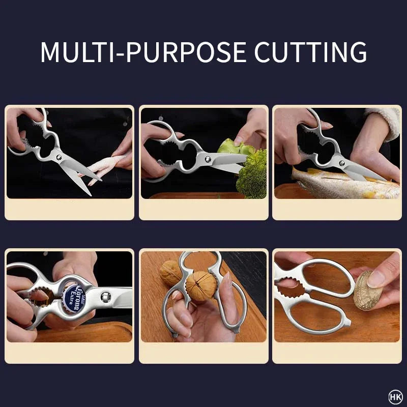 PLYS Stainless Steel Kitchen Scissors – Sharp Poultry Shears Kitchen Shears Axl