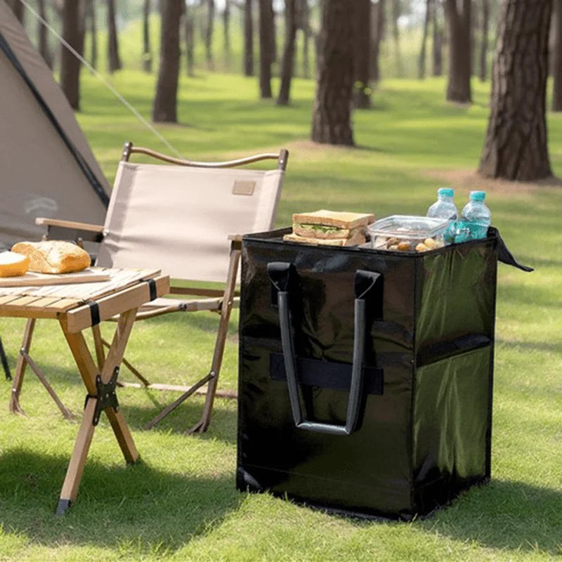 Foldable Large Capacity Wheeled Storage Bag with Lid Wheeled Storage Bag Axl