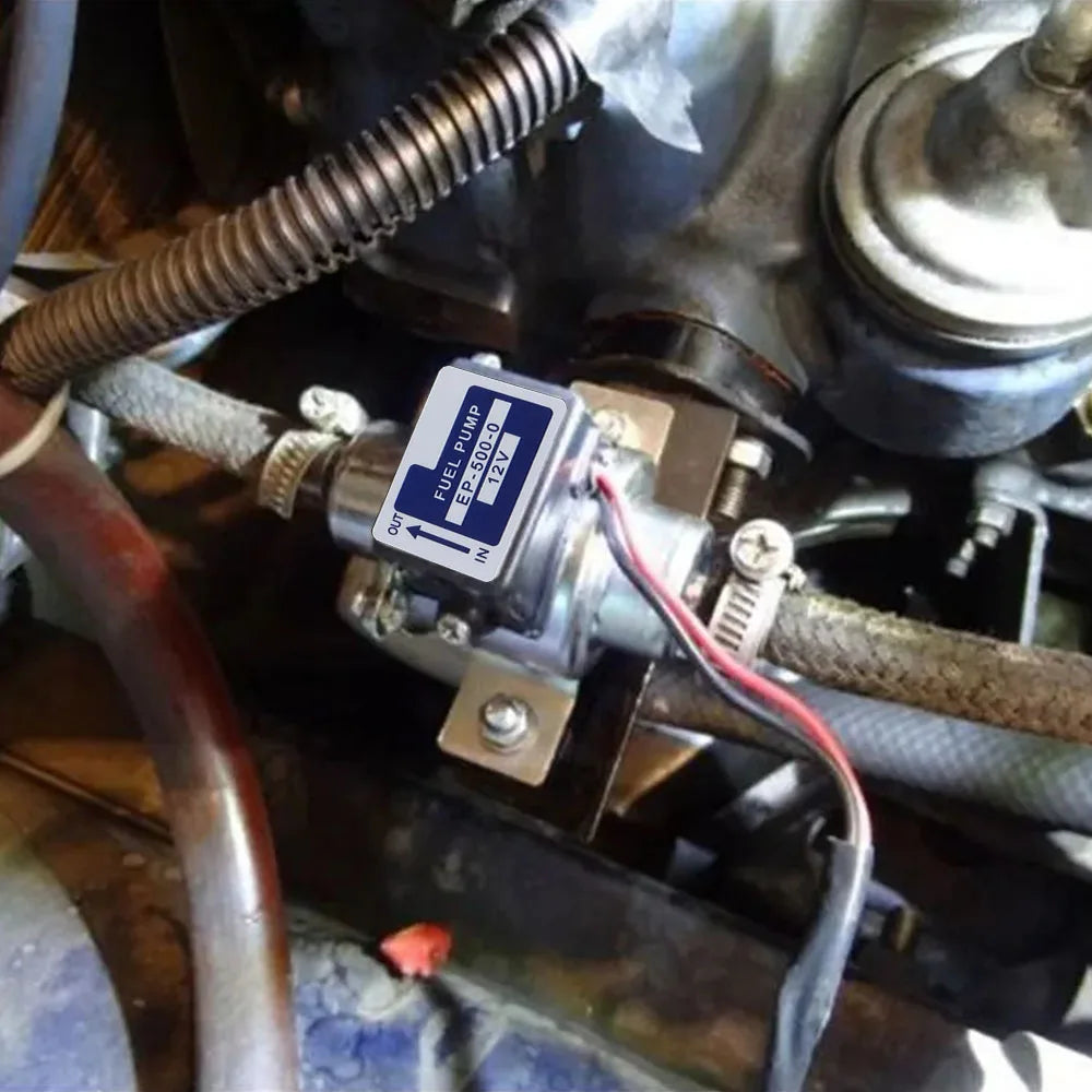 DC 12V Universal Electric Fuel Pump – Gas & Diesel Electric Fuel Pump Axl