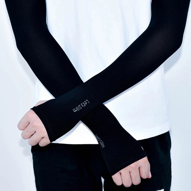 UV Sun Protection Arm Sleeves – Unisex Summer Sports Cover Sports Arm Sleeves Axl