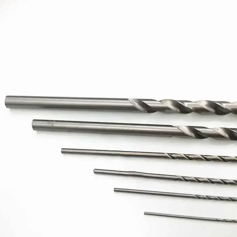 Extra Long HSS Twist Drill Bit Set 2–6mm | 160–300mm HSS Twist Drill Bit Axl