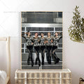 (G)I-DLE Kpop Poster – Waterproof Self-Adhesive Wall Sticker Wall Art Poster Axl z9 40x60cm No Frame
