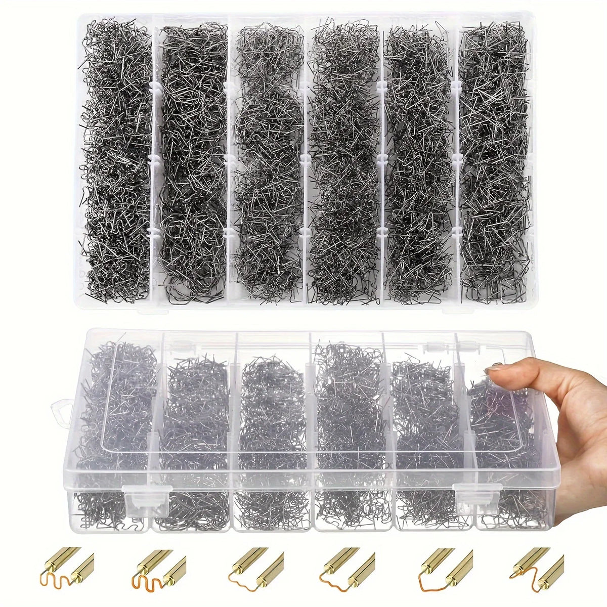 Hot Staples Plastic Welding Kit 0.6mm & 0.8mm – Car Bumper Plastic Welding Kit Axl